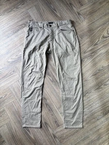 Armani Jeans J19 bootcut cotone leggero W34 L30 beige uomo AJ - Foto 1 di 21