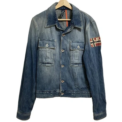 Auténtica NAPAPIJRI - Chaqueta ligera azul para hombre Foto 1 de 4