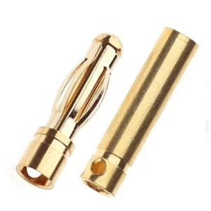 20pcs 3mm Bullet Connectors / Banana Plug 30A Rated (10x Male / 10x Female) - Picture 1 of 1