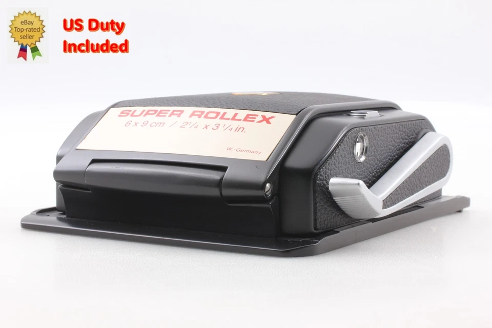 Late [MINT] Linhof Super Rollex 6x9 Roll Film Back 2 1/4 x 3 1/4 Inch From JAPAN - Image 1 of 4