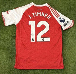 Timber signed 25/26 Arsenal Home shirt - Picture 1 of 1