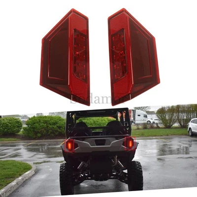 Rear Red LED Tail Lights For Polaris General XP 1000 XP 4 1000 EPS 2017-2025 US Foto 1 de 4