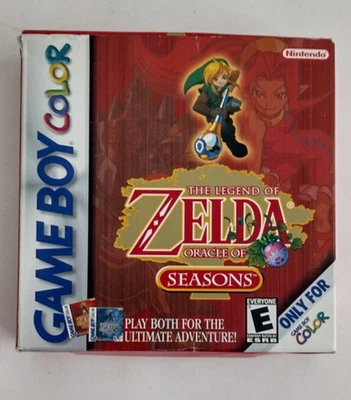 The Legend of Zelda: Oracle of Seasons (Game Boy Color) CIB (Boxed w/Manual) - Image 1 of 4