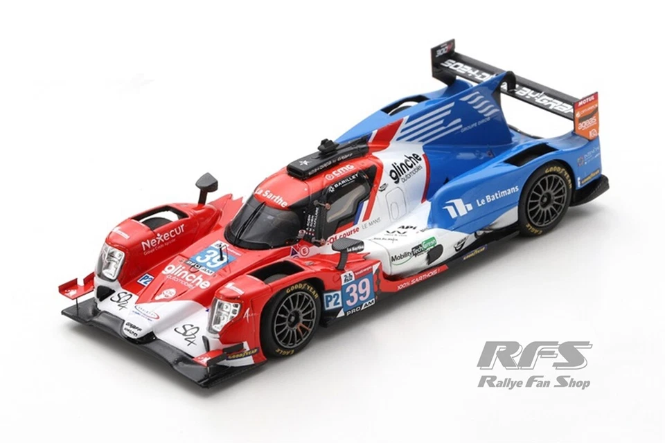 Oreca 07 Gibson 24h Le Mans 2021 SO24 Dirob Graff Capillaire 1:43 Spark 8250 NEU
