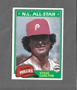 Steve Carlton HOF Philadelphia Phillies 1981 Topps #630 - Picture 1 of 2