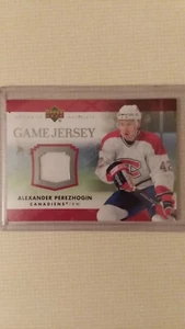 2007-08 Upper Deck Game Jersey #J-AP Alexander Perezhogin - Picture 1 of 2