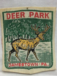 Vintage Deer Park Patch Jamestown PA - Bild 1 von 8