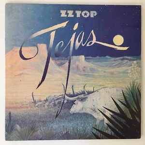 ZZ Top Tejas Original 1976 London Lp Tri-Fold Jacket Great Copy - Picture 1 of 6