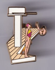 RARE PINS PIN'S .. SPORT TEAM DIVING SWIMMING ARTHUS BERTRAND OR 3D ~FW - Picture 1 of 1