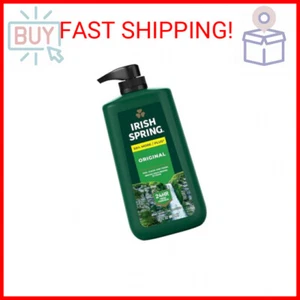 Irish Spring Men's Body Wash Pump, Original Clean Body Wash for Men, Smell Fresh - Picture 1 of 2