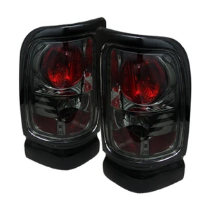 Fit Dodge 94-01 Ram 1500/2500/3500 Smoke Euro Style Rear Tail Lights Brake Lamp - Picture 1 of 1