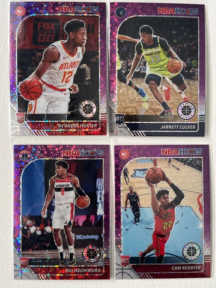 2019-20 Hoops Premium Prizms Purple Disco ROOKIE / Tribute Pick From List !! - Image 1 of 1