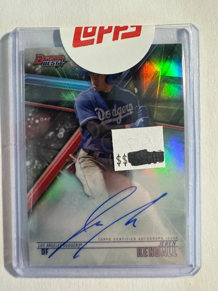 K220,079 -   2018 Bowman's Best Best of '18 Auto #B18JK Jeren Kendall - Image 1 of 1