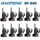 8 x Baofeng BF-88E Walkie Talkies Long Range Two Way Radio PMR 16CH w/ Headsets