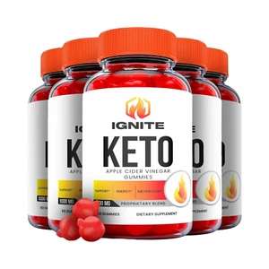 5-Pack Ignite Keto Gummies - Ignite Keto ACV Gummies Weight Loss - 300 Gummies - Picture 1 of 3