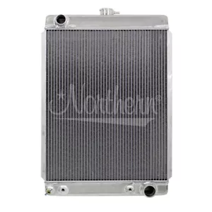 Northern 205159 Custom Hotrod 30s-50s Aluminum Downflow Radiator w Trans Cooler - Bild 1 von 1