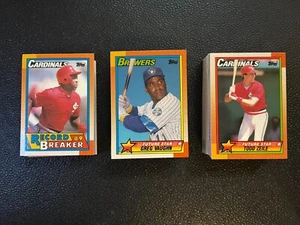 1990 Topps Tiffany 1-258 BUY 5 GET 10 FREE Complete Your Set You Pick - Picture 1 of 303