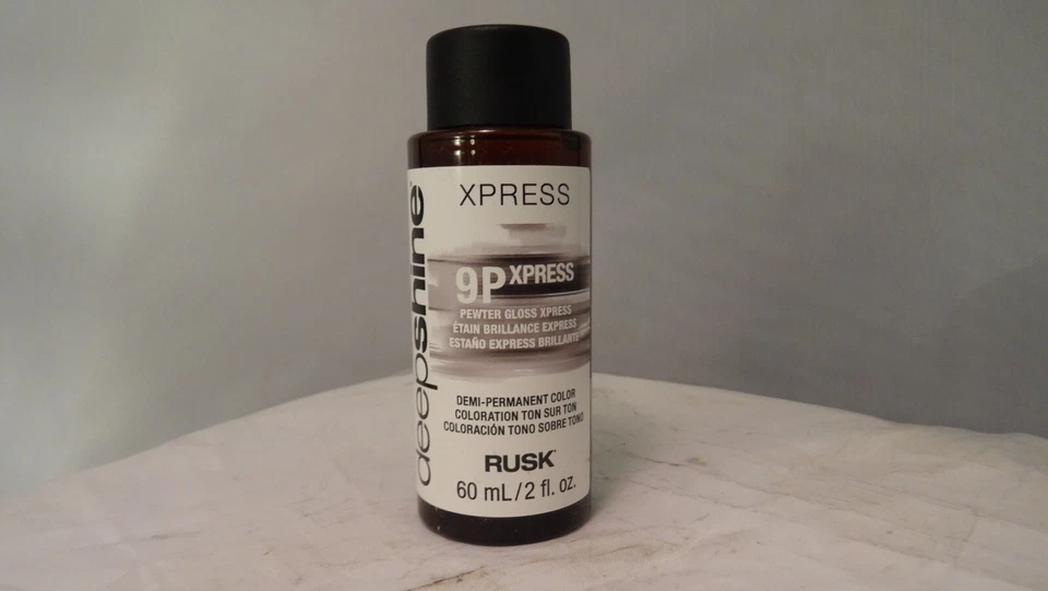 Rusk Deep Shine 9P XPRESS Peltre Color Semipermanente 2 fl oz ¡NUEVO! Foto 1 de 1