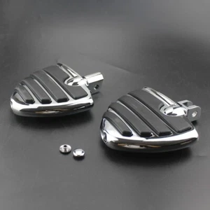 Reposapiés estilo montaje de motocicleta estilo ala reposapiés estriberas para Harley Honda Kawasaki - Imagen 1 de 10