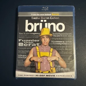 Bruno (Blu-ray, 2009) Comedy, Satire, Sacha Baron Cohen, Chibundu Orukwowu - Picture 1 of 2
