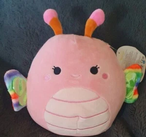Squishmallows Brielana rainbow butterfly 7” (AUS EXCLUSIVE) PLUSH TOY BNWT/NEW - Picture 1 of 3