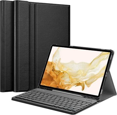 Keyboard Case for Samsung Galaxy Tab S8 Plus 2022/S7 FE 2021/S7 Plus 2020 12.4'' - Image 1 of 4