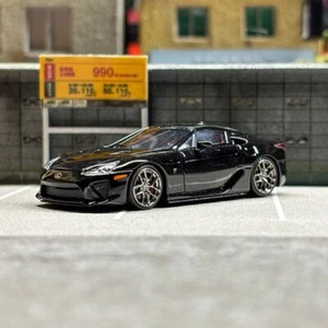 Black Diecast Car Model Toy Collection Gift NIB FH 1/64 Scale Lexus LFA - Picture 1 of 9