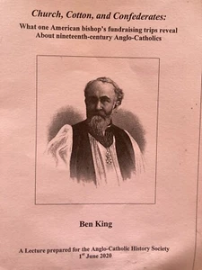 Charles Quintard Church, Cotton & Confederates, Ben King. Anglican Tennessee - Picture 1 of 4
