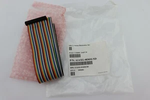 LOT OF 3 Rainbow 40 Position Assembly Rectangular Socket to Cable 3' A1AXG-4036M - Picture 1 of 4