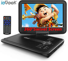 ieGeek 11.5"Portable DVD Player with Game Joystick,360°Swivel Screen Region Free