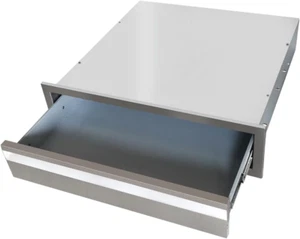 24 X 6.5 Inch Outdoor Kitchen Drawers, Stainless Steel Singlelayer Access BBQ Dr - Picture 1 of 7