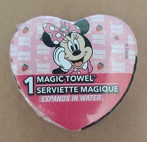 Minnie Mouse expandiert in Wasser Waschlappen 11,5" × 11,5" NEU - Bild 1 von 2