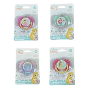 Disney Baby Princess Pacifier with Cover - NEW - Picture 1 of 5