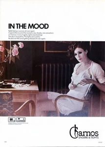 Charnos 1977 lencería y medias lencería moda vintage 1 página revista anuncio - Imagen 1 de 1