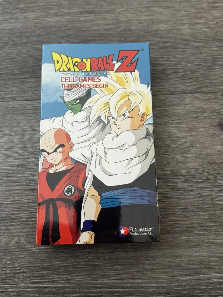 Dragon Ball Z - Cell Games: The Games Begin (VHS, 2002, Edited Version) Sealed - Immagine 1 di 4