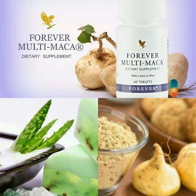 2 Forever MULTI- MACA 60 tabl Promote libido, sexual potency, energy /HALAL - Image 1 of 4