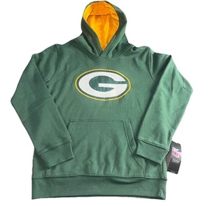 New Green Bay Packers Large  Toddler Pullover Hoodie Green - Picture 1 of 9