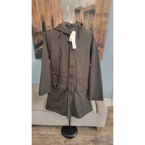 Vintage Style Reversible Army Jacket - Size Medium - Hooded with Dual Zippers - Bild 1 von 8