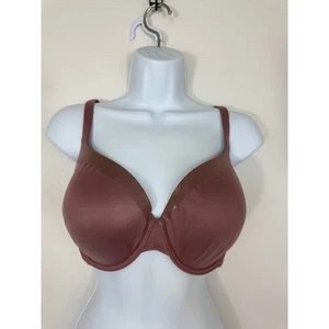 Victoria’s Secret Body by Victoria Perfect Coverage Bra 34DDD Brown Shimmer Trim - Picture 1 of 9