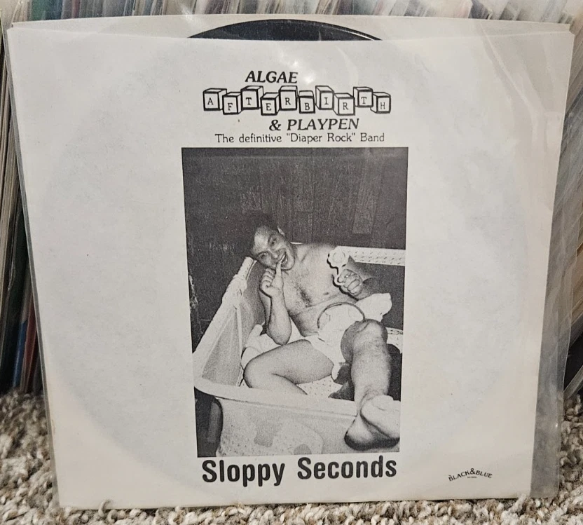 Algae Afterbirth & Playpen - Diaper Rock - Sloppy Seconds 7" vinyl - Image 1 of 1