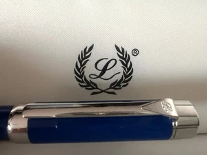 Laban Pen Fountain Pen Britannia Lacquer Blue Pen (M) New NOS - Picture 1 of 13
