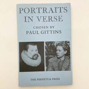 Portraits in Reverse Paul Gittins Hardcover Book 1997 Poetry - Imagen 1 de 24