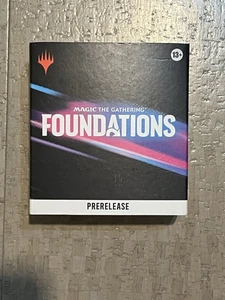 MTG Factory Sealed ENGLISH FOUNDATIONS Prerelease kit - Picture 1 of 3