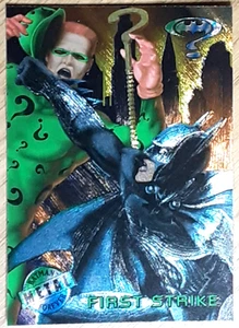 1995 Batman Metal Forever Card 23 FIRST STRIKE. - Picture 1 of 3