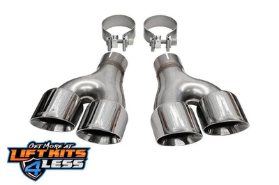 Corsa para Jeep Grand Cherokee Twin 11-21 2,5 pulgadas entrada/4 pulgadas salida pulido pr... Foto 1 de 2