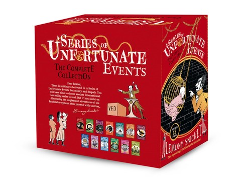 A SERIES OF UNFORTUNATE EVENTS 13 Book set Slipcase by Lemony Snicket ...