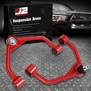 J2 FOR 19-24 RAM 1500 BALL JOINT 2-4" LIFT TUBULAR FRONT UPPER CONTROL ARMS RED - Picture 1 of 6