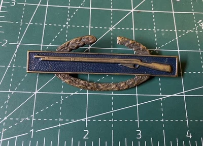 WW2 / Post редкая немецкого производства CIB боевой пехоты значок - Изображение 1 из 4