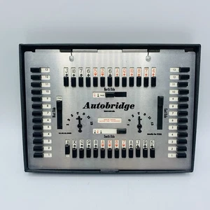 1957 Auto Bridge Play Yourself Card Game Deluxe Pocket Model No PA Advanced Vtg - Picture 1 of 9