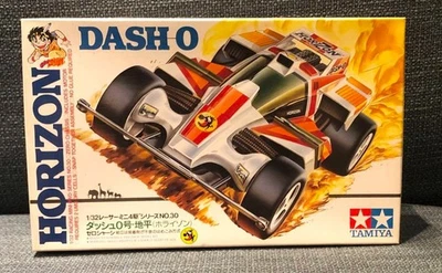 TAMIYA Dash-0 Horizon Mini 4WD Kit Unassembled White Body with Parts & Manual - Image 1 of 3